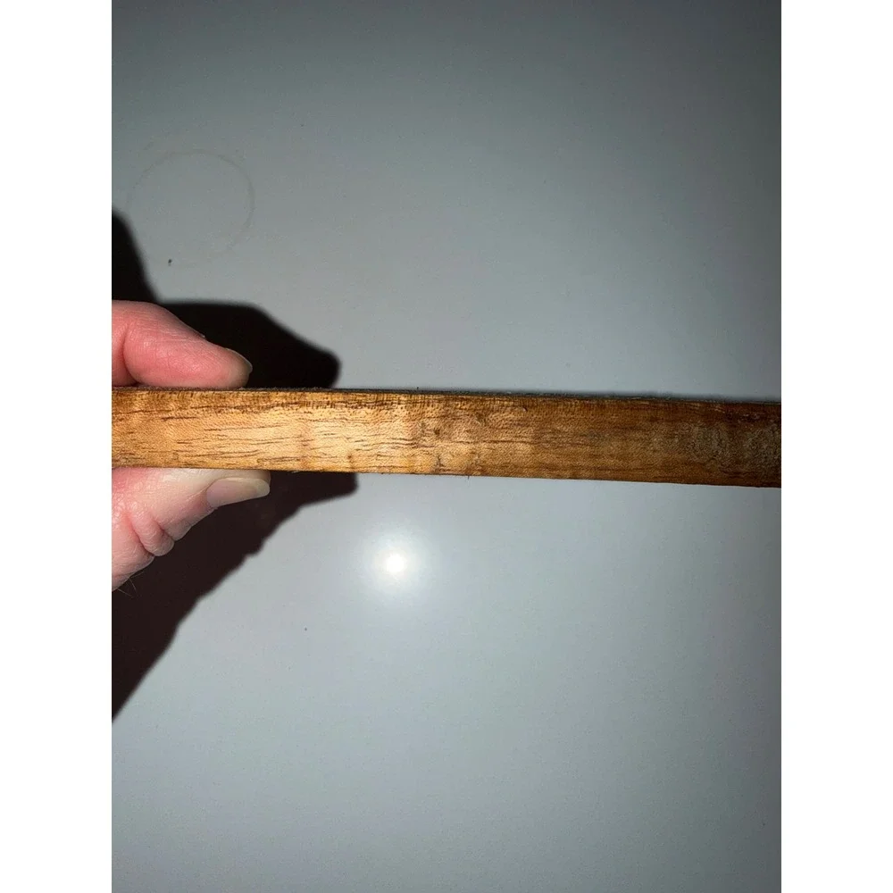 Stainless Steel Bench Scraper Dough Cutter with Wooden Handle 6 Inch vintage